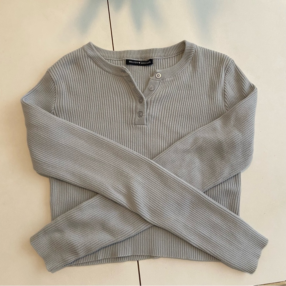 Brandy melville light blue sweater